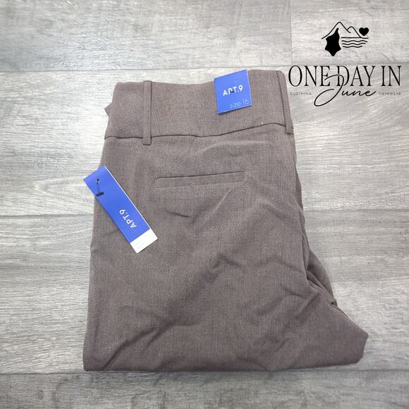 Apt. 9 Magic Waist Dress Pants Size 16 - Picture 6 of 6
